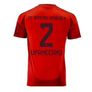 Bayern Munich Dayot Upamecano #2 Replika Hjemmebanetrøje 2024-25 Kortærmet